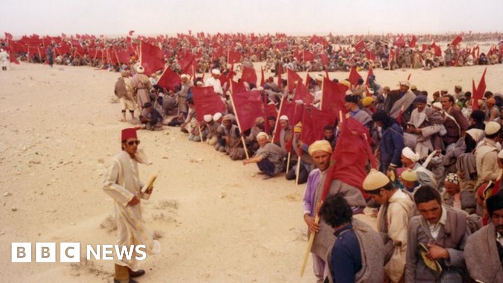 Why a quarter of a million Moroccans marched into the Sahara BBC News