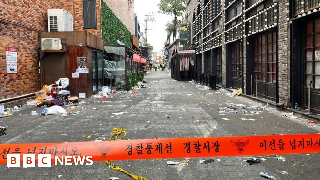 Itaewon crush: South Korea police admit response was inadequate