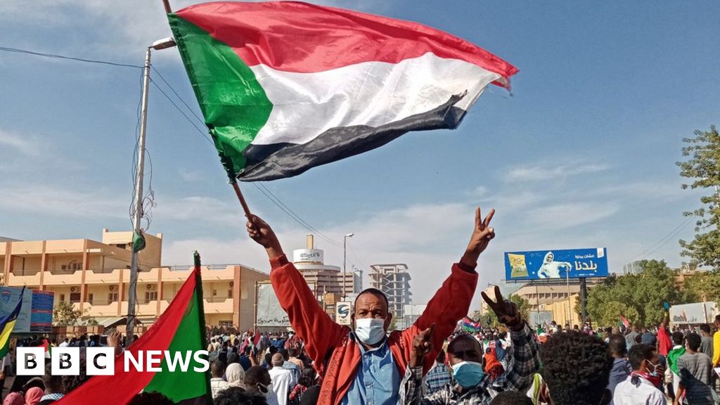 Sudan coup: Thousands protest on uprising anniversary