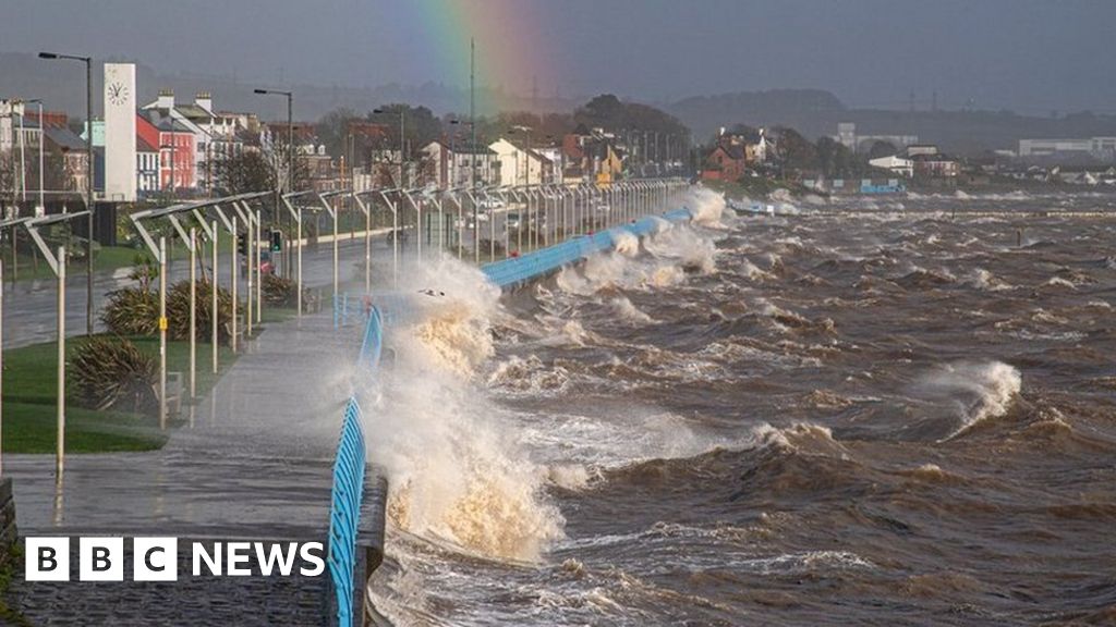 Storm Barra In Pictures: Strong Winds And Heavy Rain Hit Northern Ireland