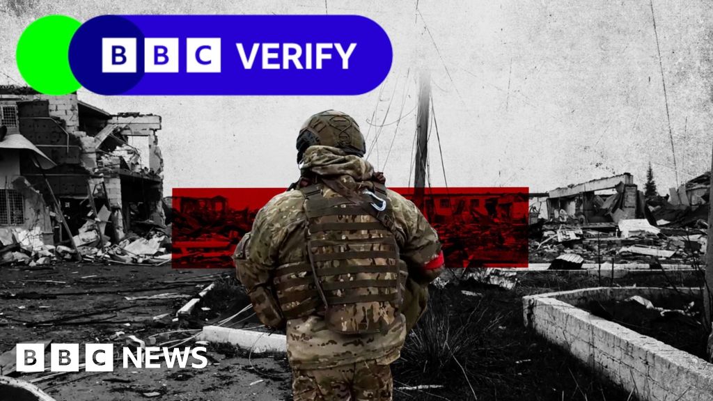 BBC Verify: What does Putin video tell us about the battle for Kursk?