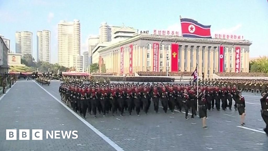 North Korea: Footage Of Military Celebrations For 70th Anniversary ...