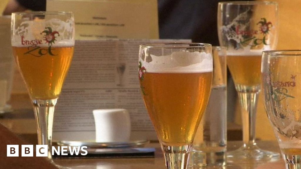 Beer pipeline constructed in Belgian city of Bruges BBC News