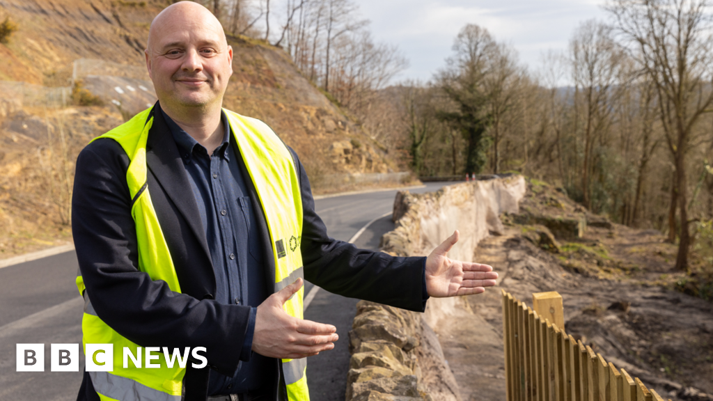 Jiggers Bank Work to repair landslipprone road complete