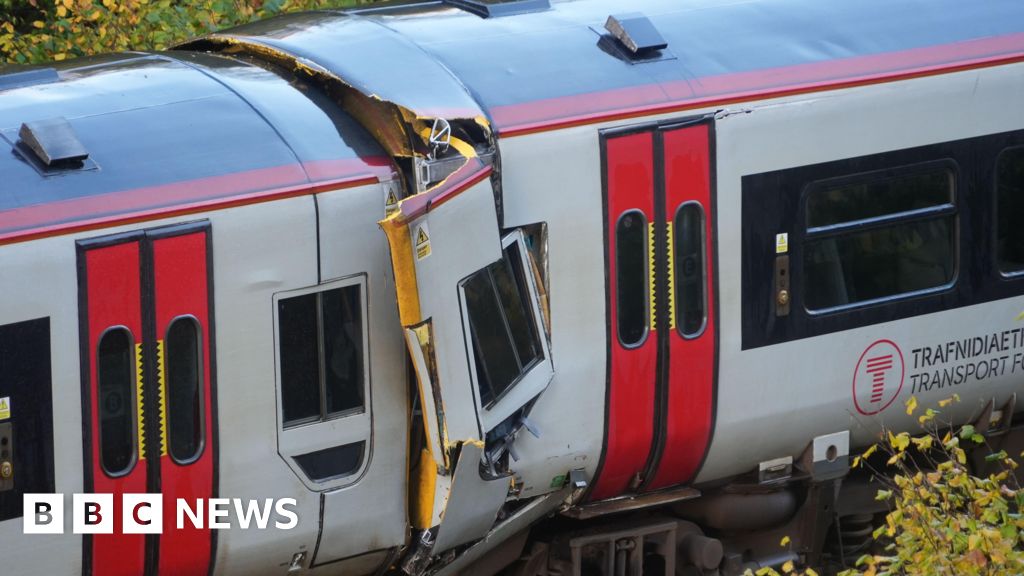 Train crash Wales: Passenger dies and 15 hurt as two trains crash - BBC ...