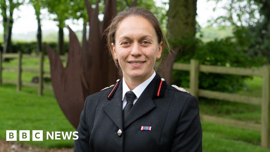 Former Lioness is fire service's new deputy chief