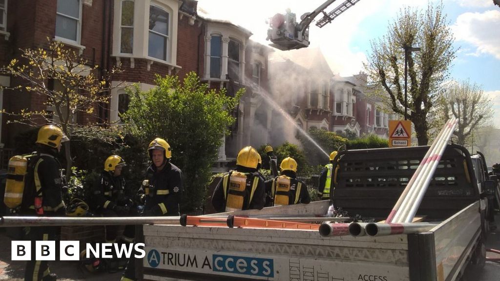 Man critically injured in north London house explosion - BBC News