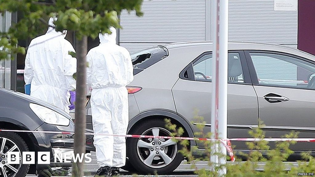 Bangor supermarket murder victim shot in front of son BBC News