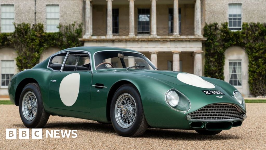 Classic Aston Martin sells for record £10m at auction - BBC News