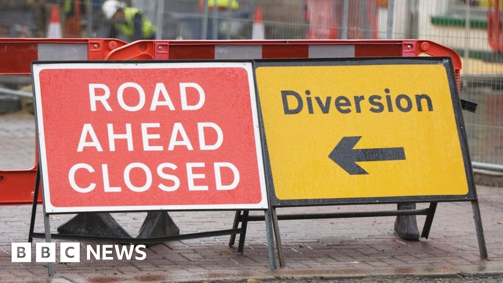 A457 Abergele Straits fivenight road closure for repairs BBC News