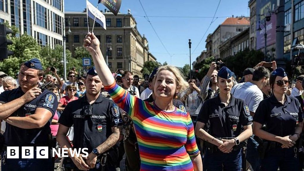 Thousands defy Hungary PM's Budapest Pride ban to march anyway