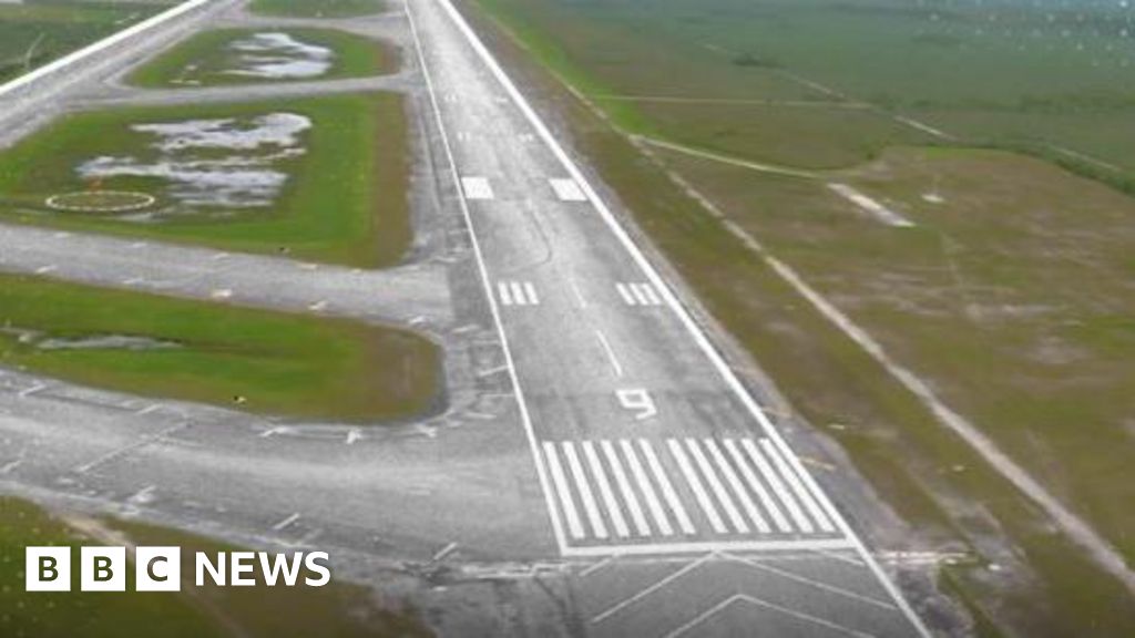 The Florida airport being turned into Trump's new migrant detention facility