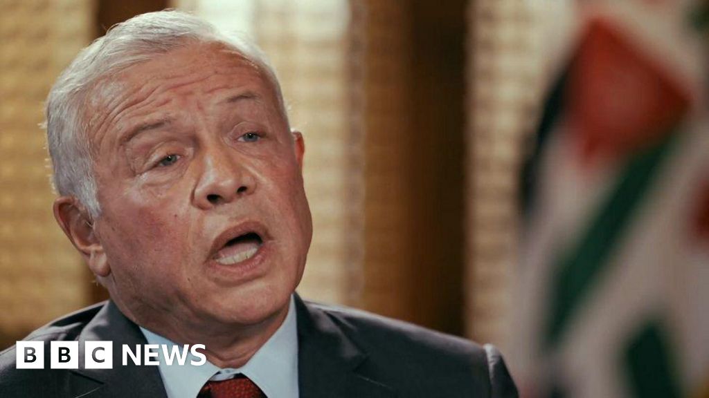 Middle East 'doomed' without Palestinian state, King of Jordan tells BBC