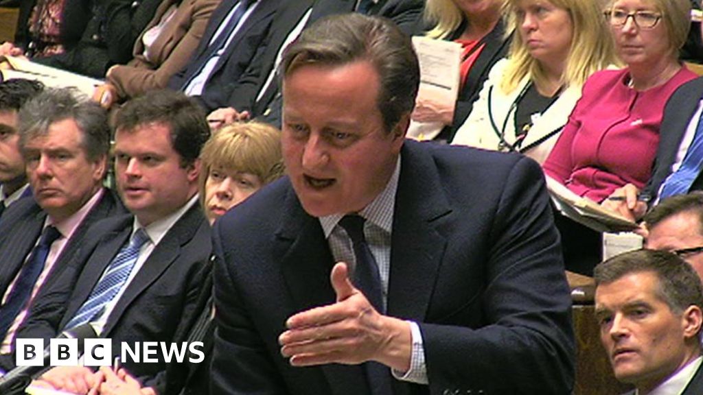 Pmqs Labour Attacks Pm S Bunch Of Migrants Comment Bbc News