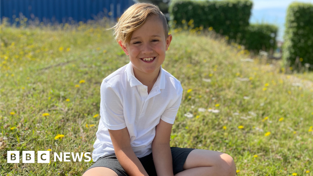 Peanut allergy sufferer George, 10, tries new drug