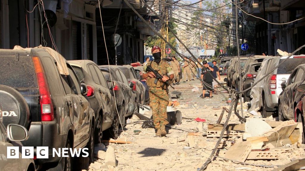 In pictures: Chaos and destruction in Beirut after blast