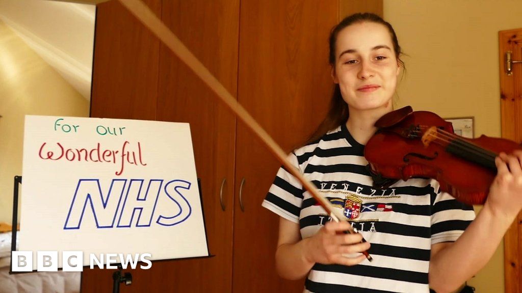 National Youth Orchestra Ode to joy in the whole of the UK