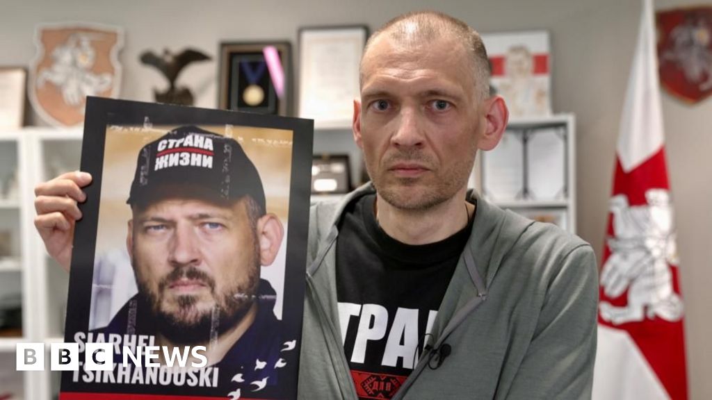 I lost half my weight in jail, but I'm not broken, says freed Belarus opposition leader