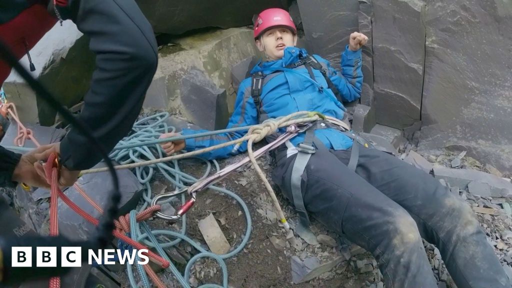 Socials-inspired pair rescued - BBC News