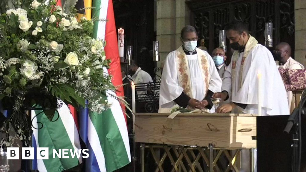 Desmond Tutu funeral: Anti-apartheid campaigner remembered in Cape Town