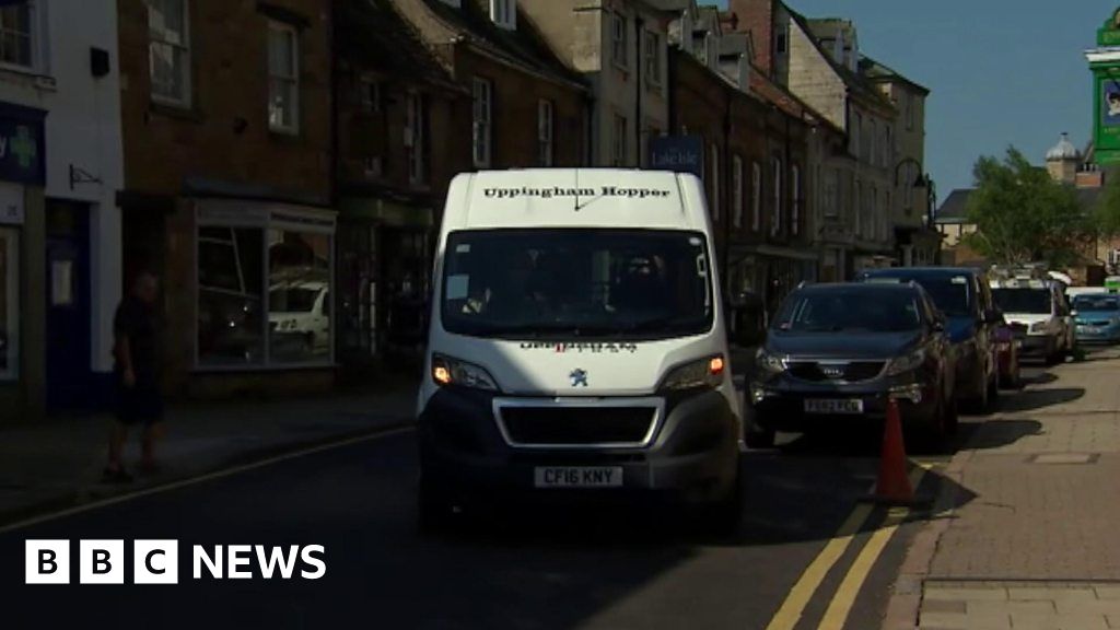 Volunteers replace axed Rutland bus service BBC News