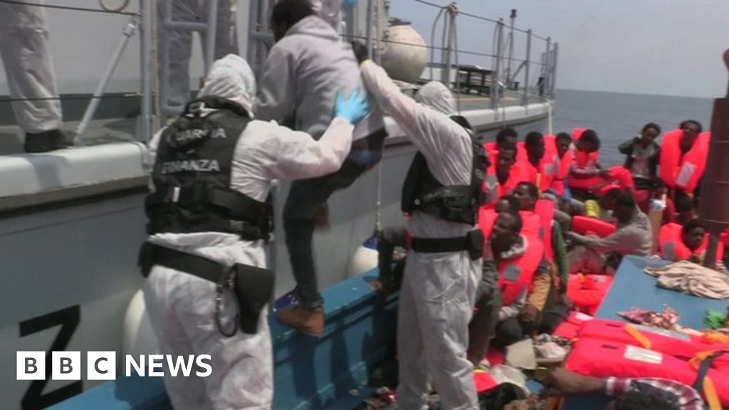 Hundreds Feared Dead As Migrant Boat Capsizes Off Libya - BBC News