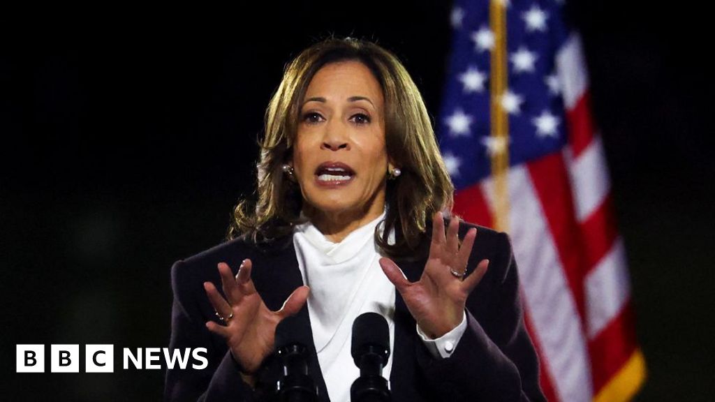 Harris promises 'different path' at location of Trump's Jan. 6 speech