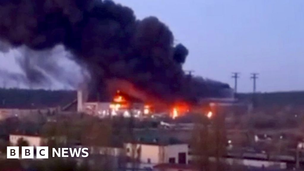 Wojna na Ukrainie: Główna elektrownia pod Kijowem zostaje zniszczona w wyniku rosyjskich strajków