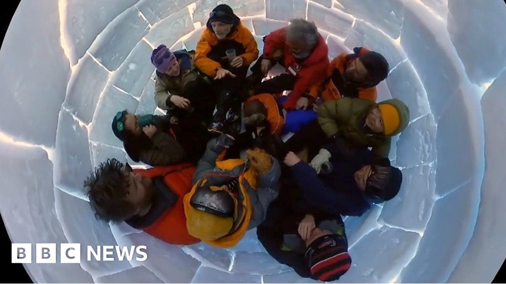 Learn how an Igloo in the Antarctic