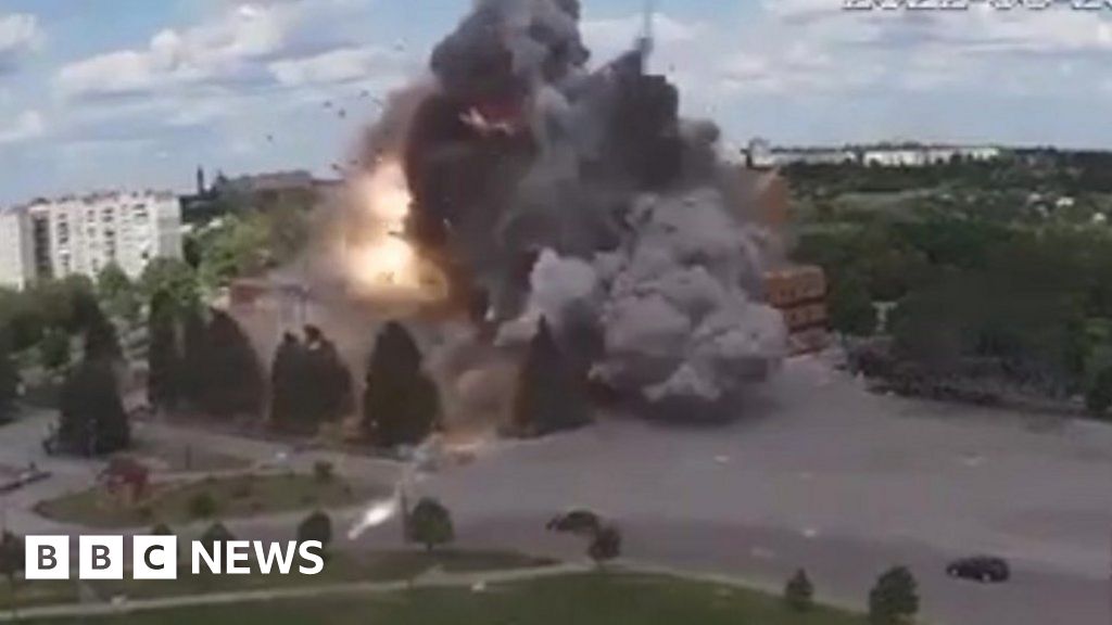 Ukraine conflict: Missile strike on cultural centre 'evil'