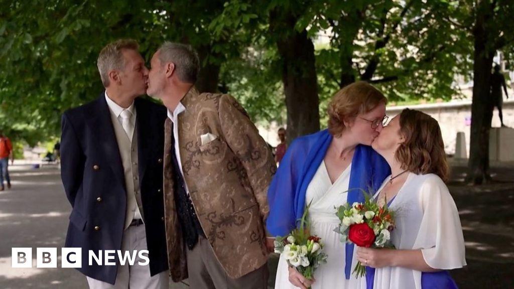 First same-sex weddings take place in Switzerland
