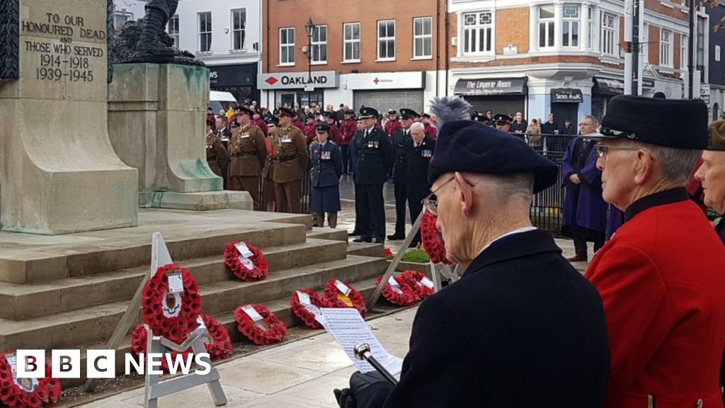 Remembrance Sunday Commemorations take place in Northern Ireland