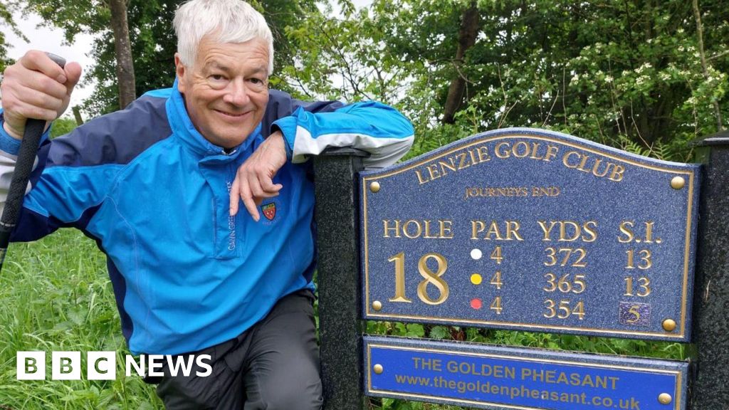 Long way round: Golfer celebrates playing every Scottish course