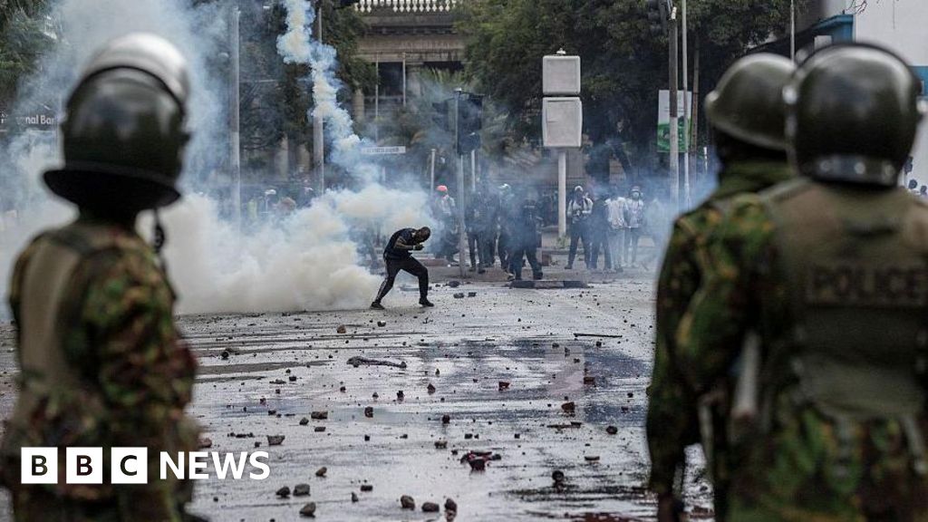 Boniface Kariuki: Kenyan vendor shot by police during protests declared brain dead