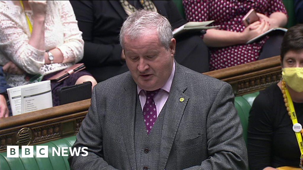 Ian Blackford challenges Johnson on inflation rate