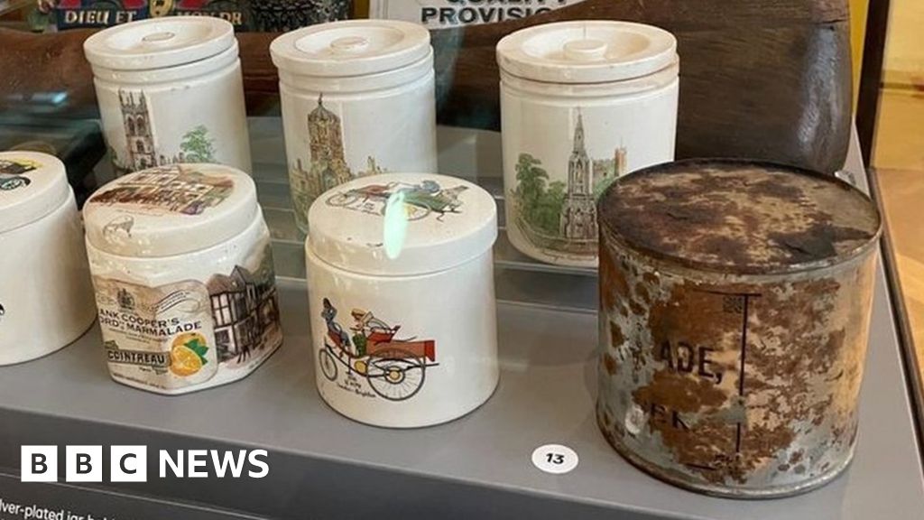 Museum of Oxford reopening Centuryold marmalade tin among exhibits