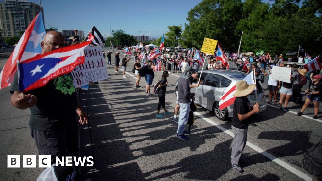 Massive protests held in Puerto Rico after governor refuses to step down