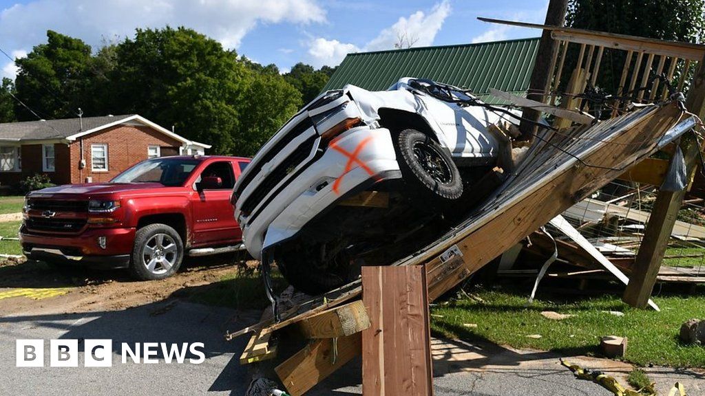 Tennessee: Drone video shows damage from flash floods