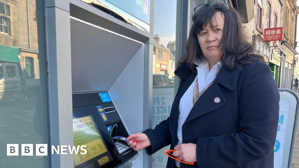 Since the banks closed, our towns ATM keeps running out of cash