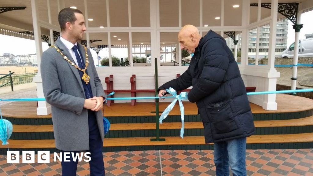 Margate: Historic shelter reopens after refurbishment