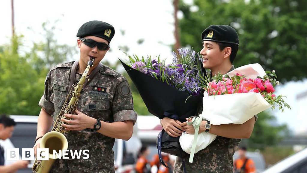 BTS stars RM and V discharged from military as fans await comeback