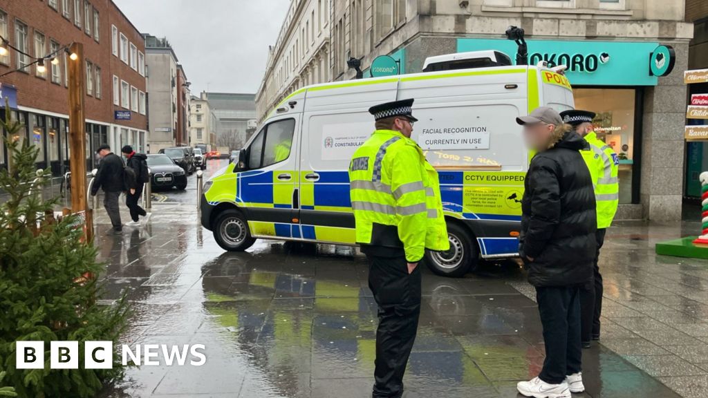 Facial recognition cameras used in Southampton city centre