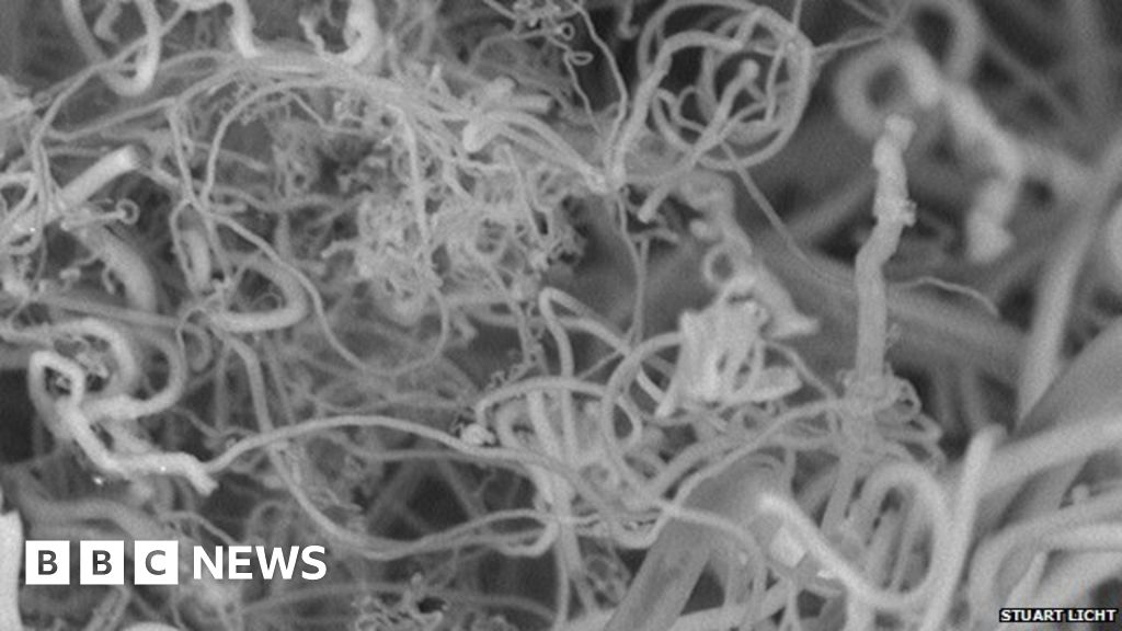 Carbon nanofibres made from CO2 in the air BBC News