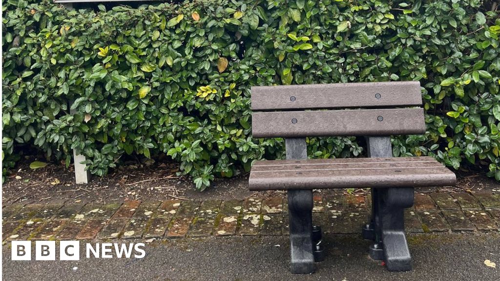 Tiny bench causes big controversy in Basingstoke 