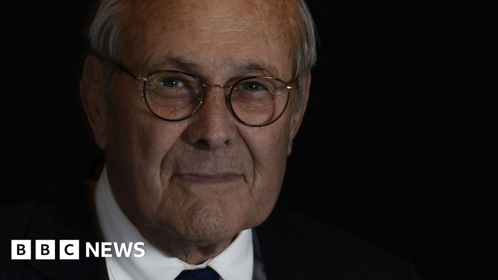 Donald Rumsfeld: Ex-US defence secretary dies aged 88