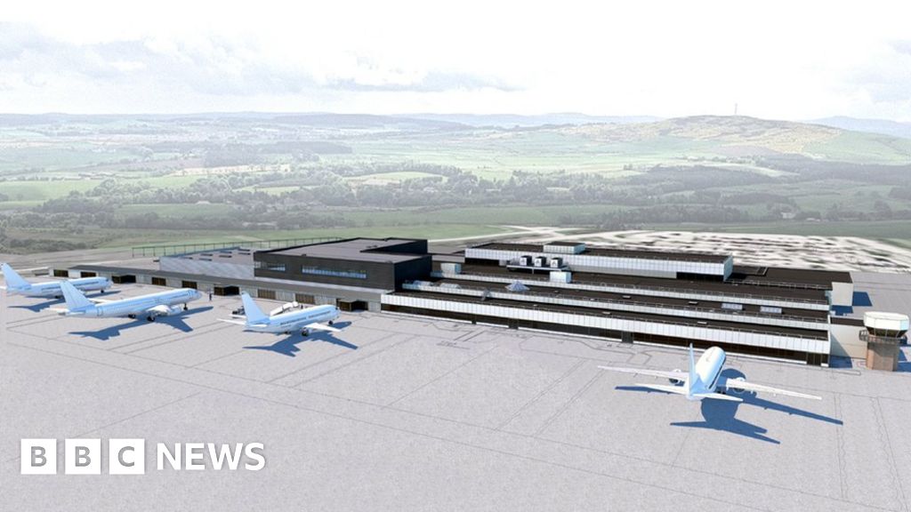 Major Aberdeen International Airport revamp under way BBC News