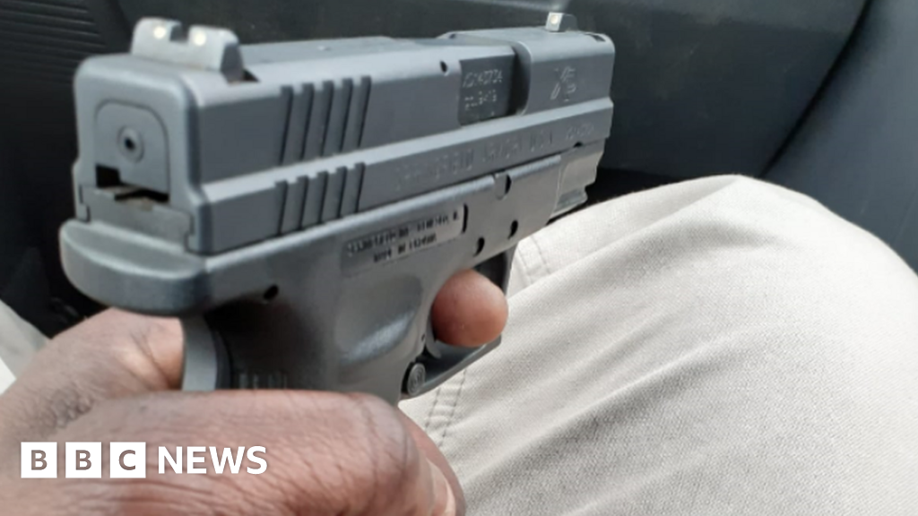 Trio mail order gun service' via Coventry Airport BBC News