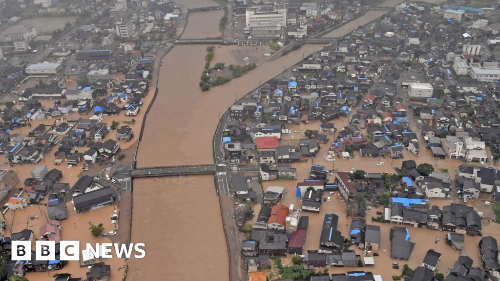 One dead and several missing after ‘unprecedented’ rains in Japan