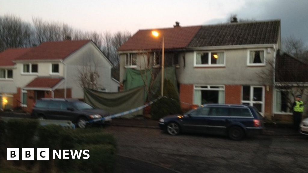 Murder investigation after Milngavie house fire BBC News