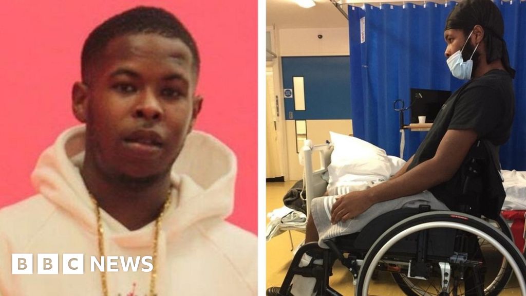 Man paralysed in Taser fall says race made him a target
